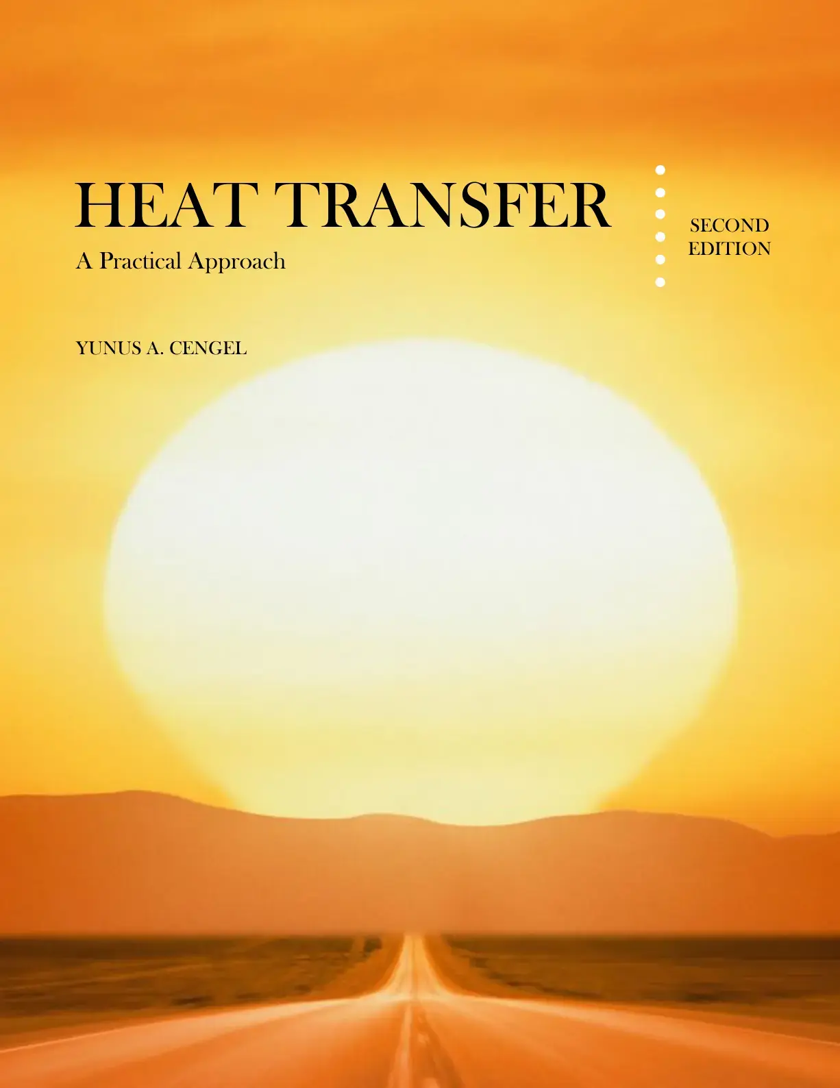غلاف كتاب HEAT TRANSFER