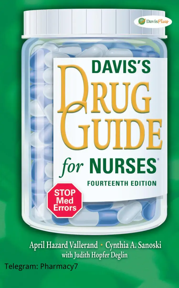غلاف كتاب DAVIS'S DRUG GUIDE for NURSES