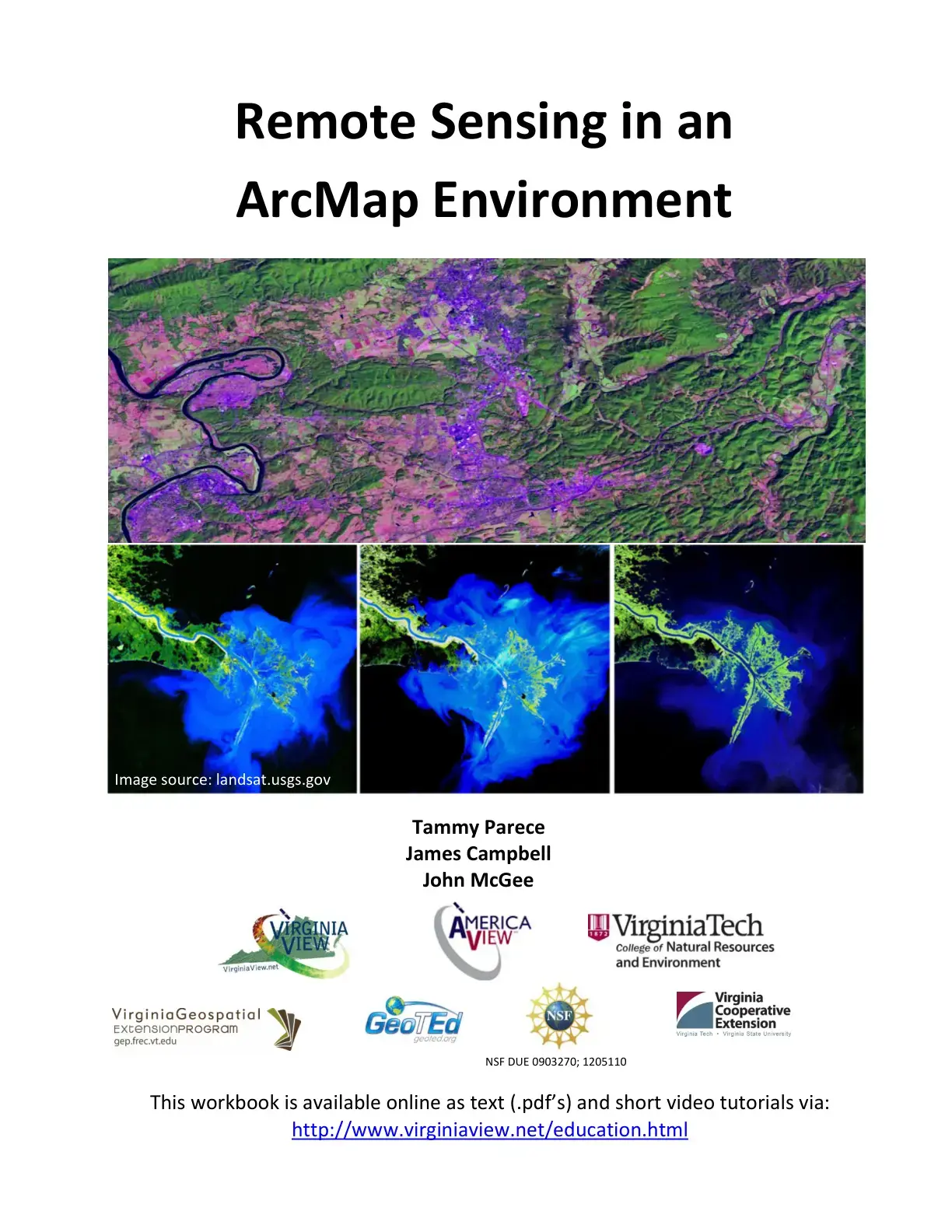 غلاف كتاب Remote Sensing in an ArcMap Environment