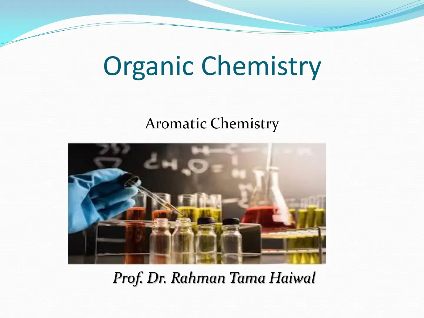 غلاف كتاب Organic Chemistry: Aromatic Chemistry
