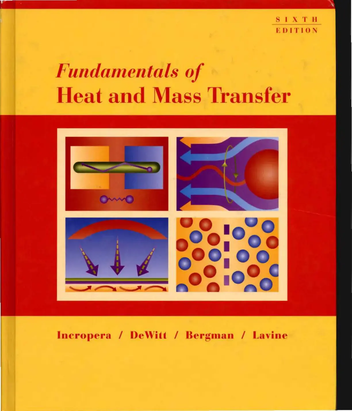غلاف كتاب Fundamentals of Heat and Mass Transfer
