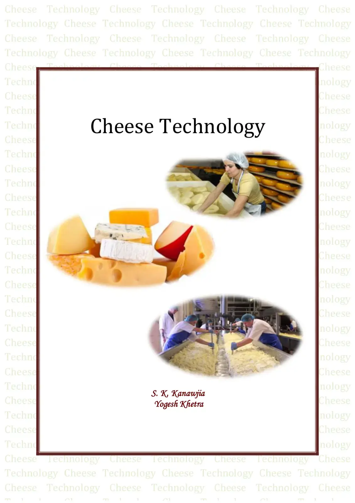 غلاف كتاب Cheese Technology