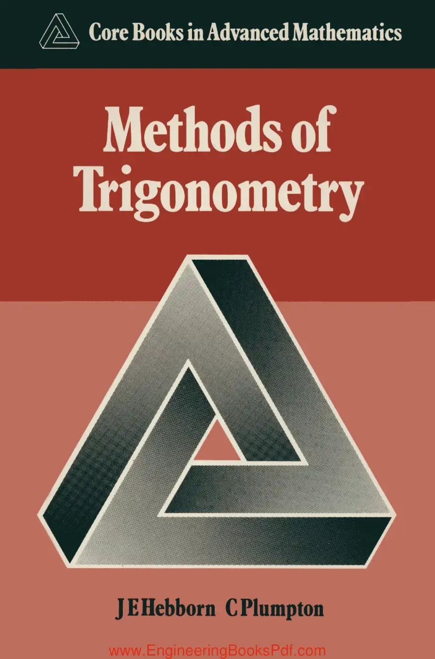 غلاف كتاب Methods of Trigonometry