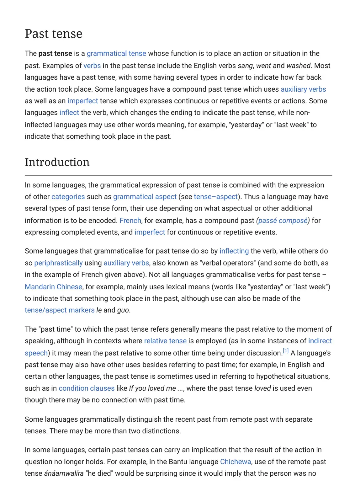 غلاف كتاب Past Tense