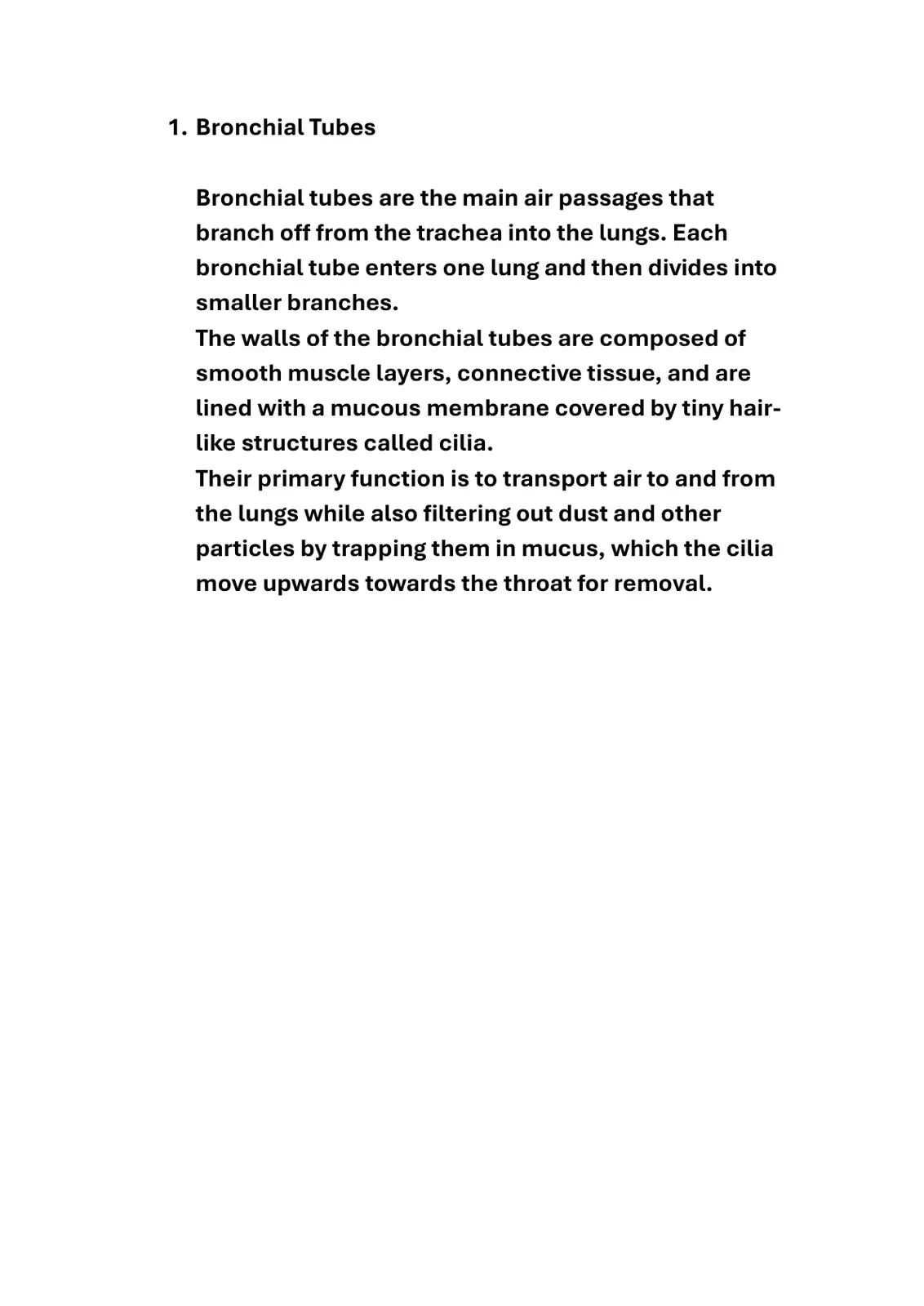 غلاف كتاب Bronchial Tubes