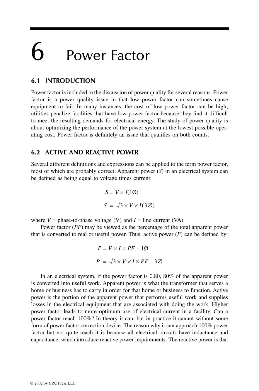 غلاف كتاب 6 - Power Factor