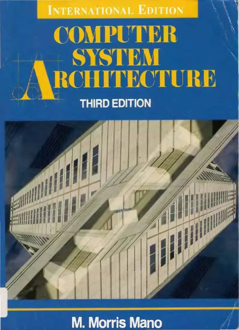 غلاف كتاب Computer System Architecture