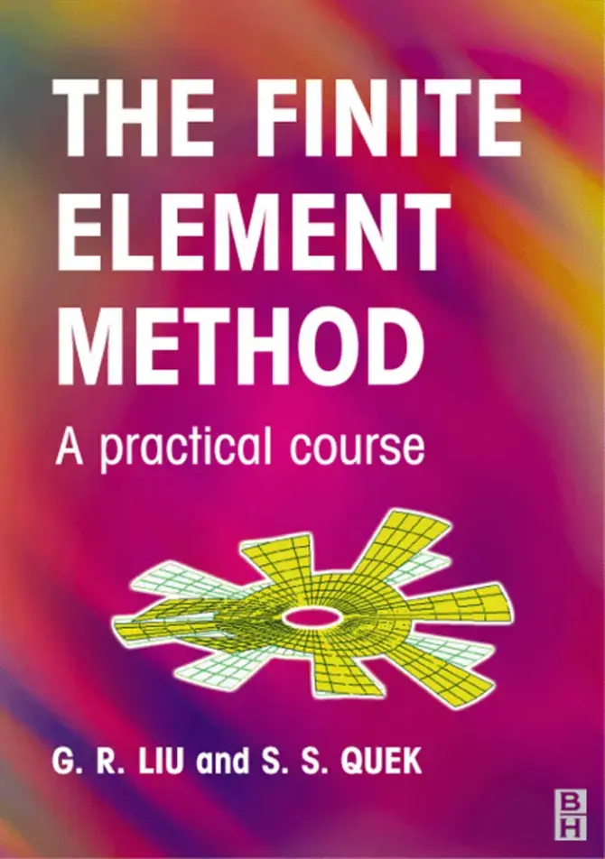 غلاف كتاب THE FINITE ELEMENT METHOD: A practical course
