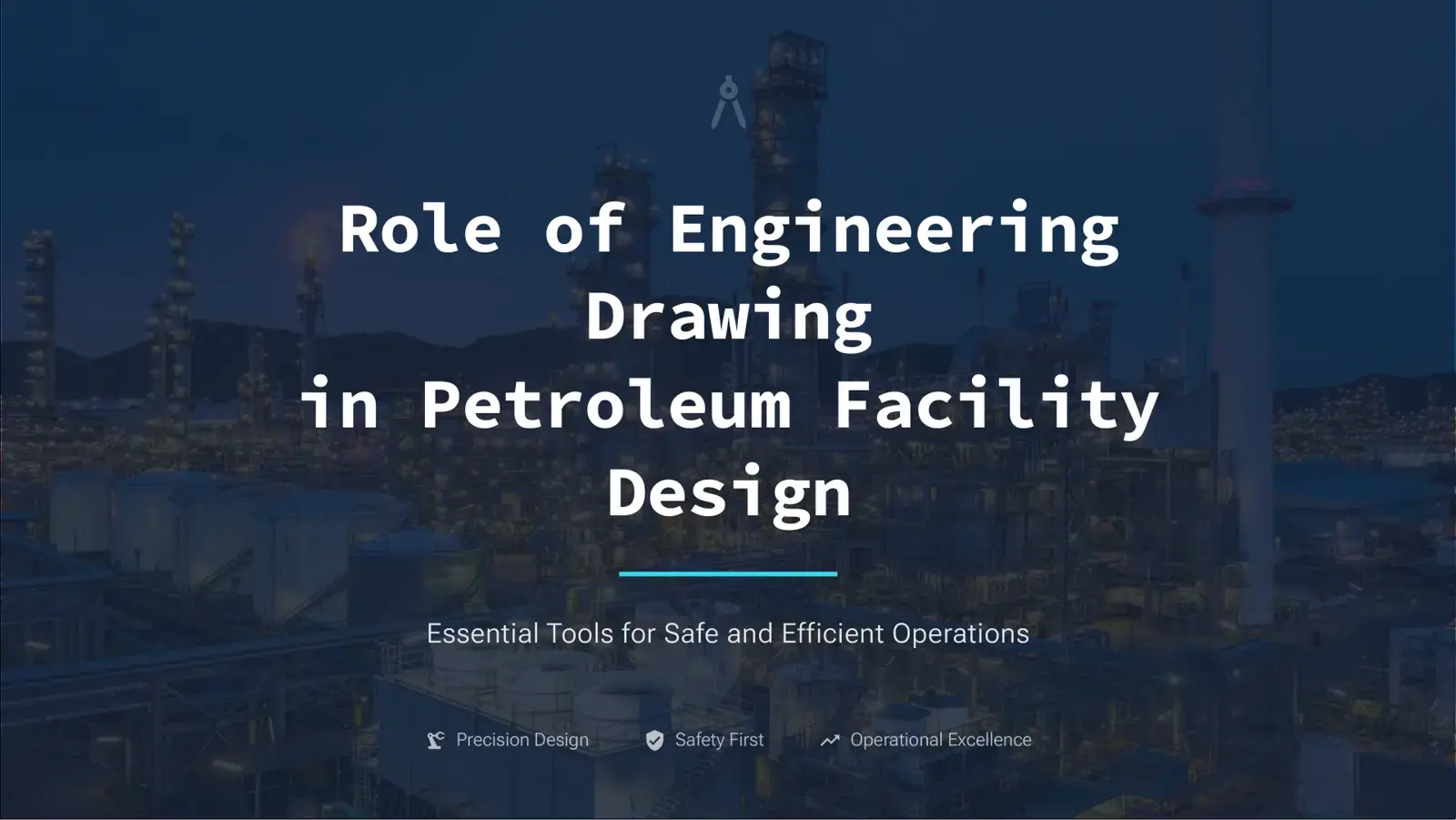 غلاف كتاب Role of Engineering Drawing in Petroleum Facility Design