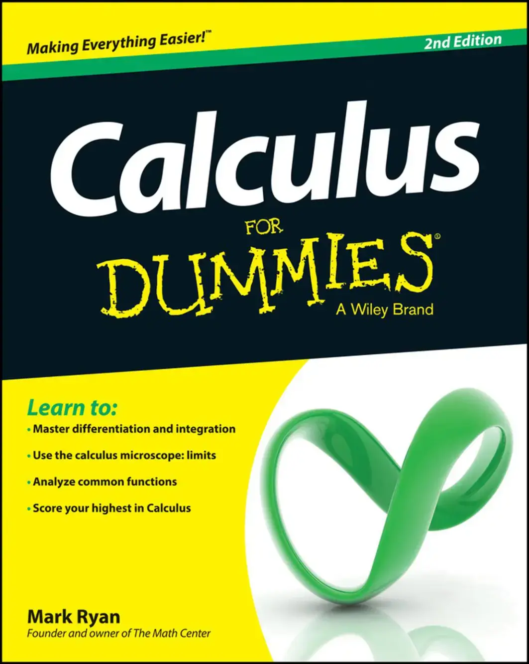 غلاف كتاب Calculus FOR DUMMIES