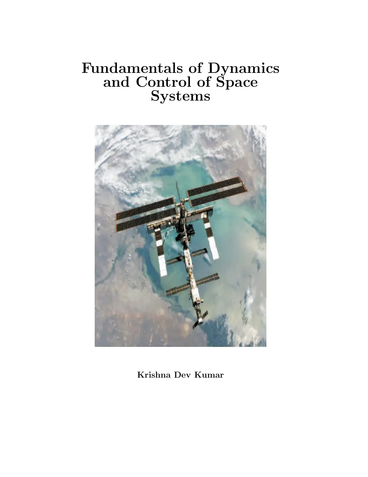 غلاف كتاب Fundamentals of Dynamics and Control of Space Systems