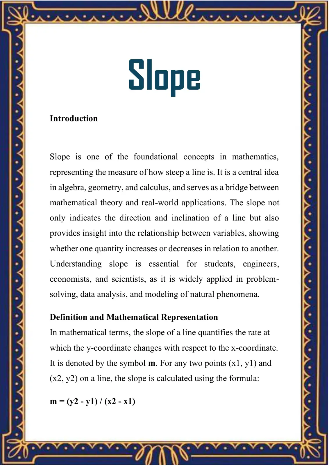 غلاف كتاب Slope