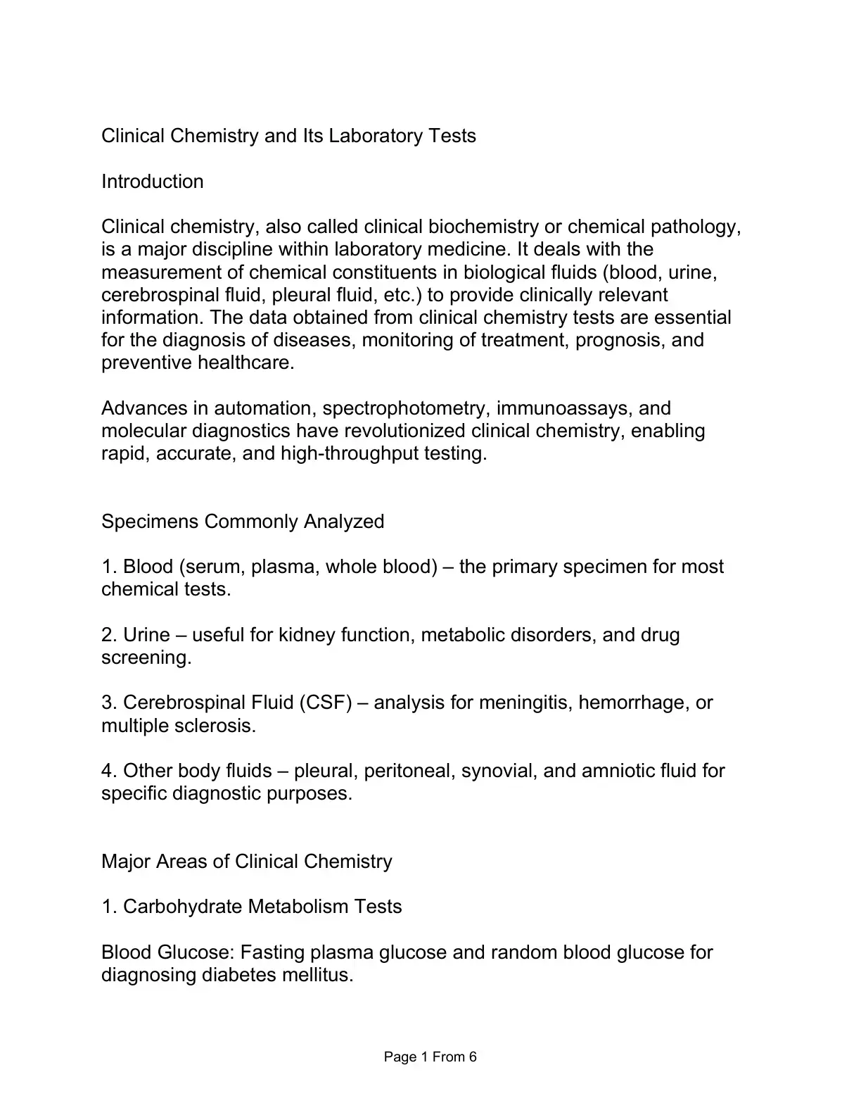 غلاف كتاب Clinical Chemistry and Its Laboratory Tests