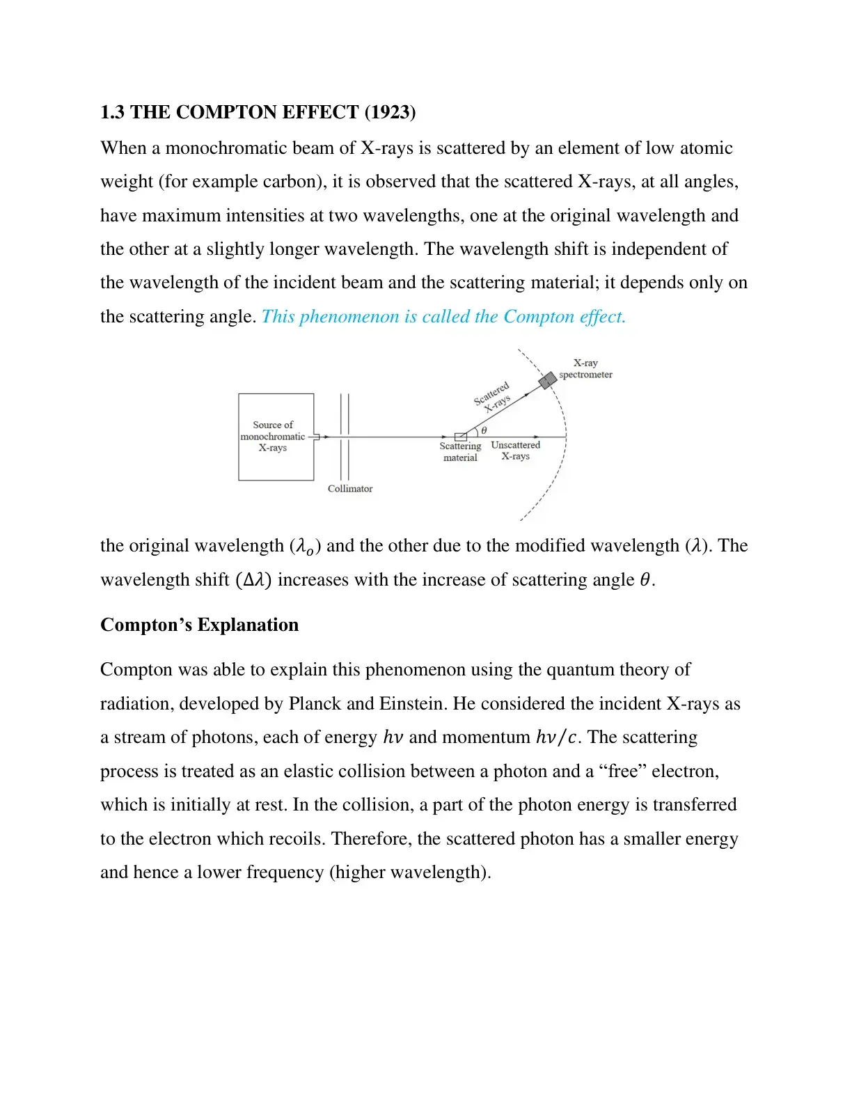 غلاف كتاب The Compton Effect