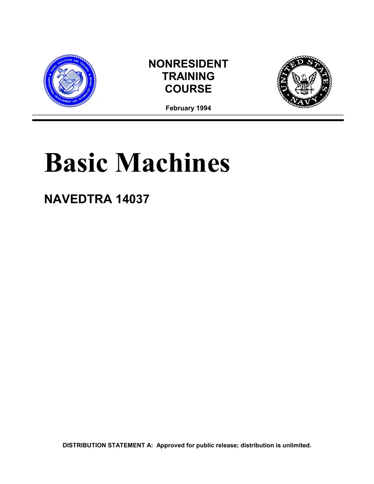 غلاف كتاب Basic Machines