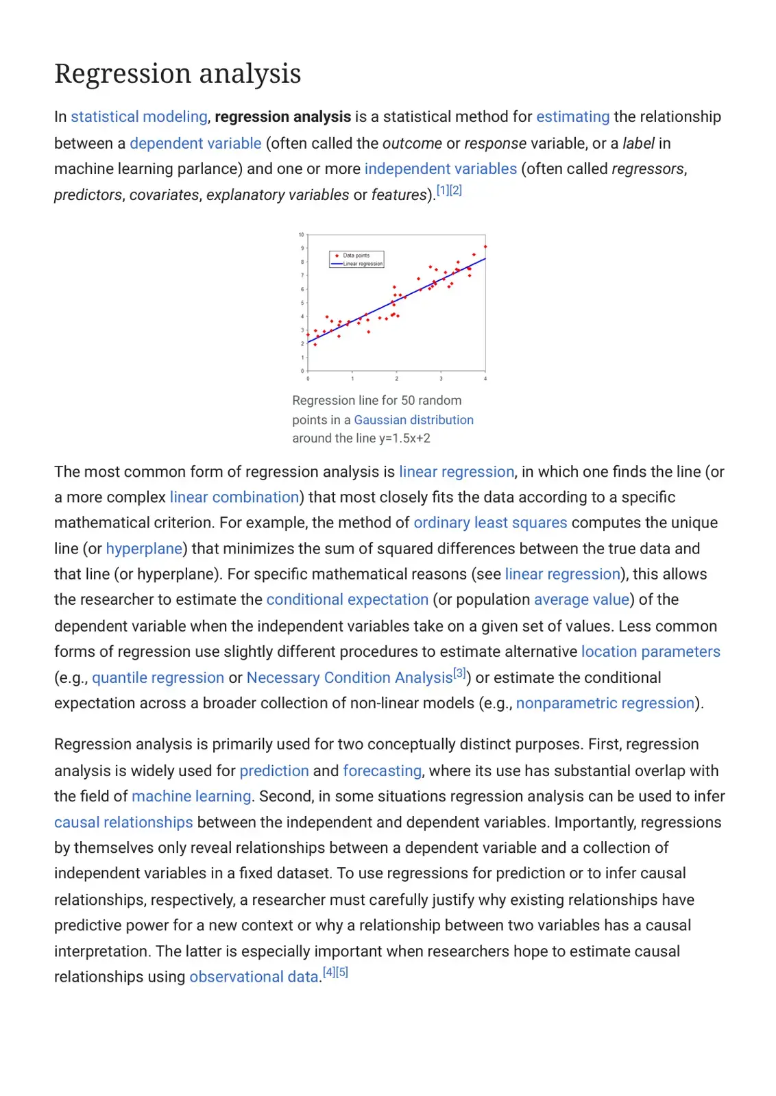 غلاف كتاب Regression analysis