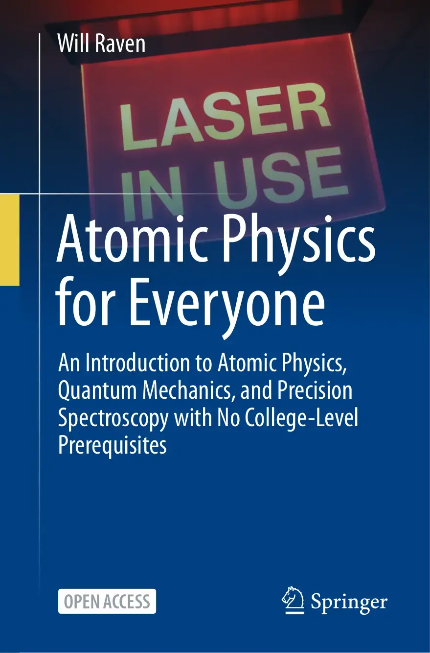 غلاف كتاب Atomic Physics for Everyone