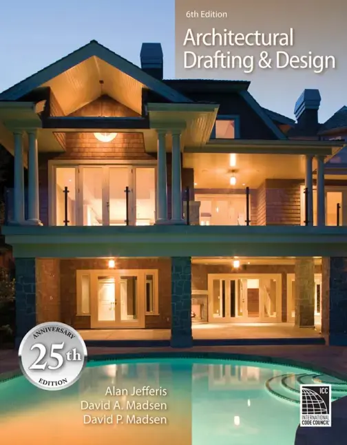 غلاف كتاب Architectural Drafting & Design