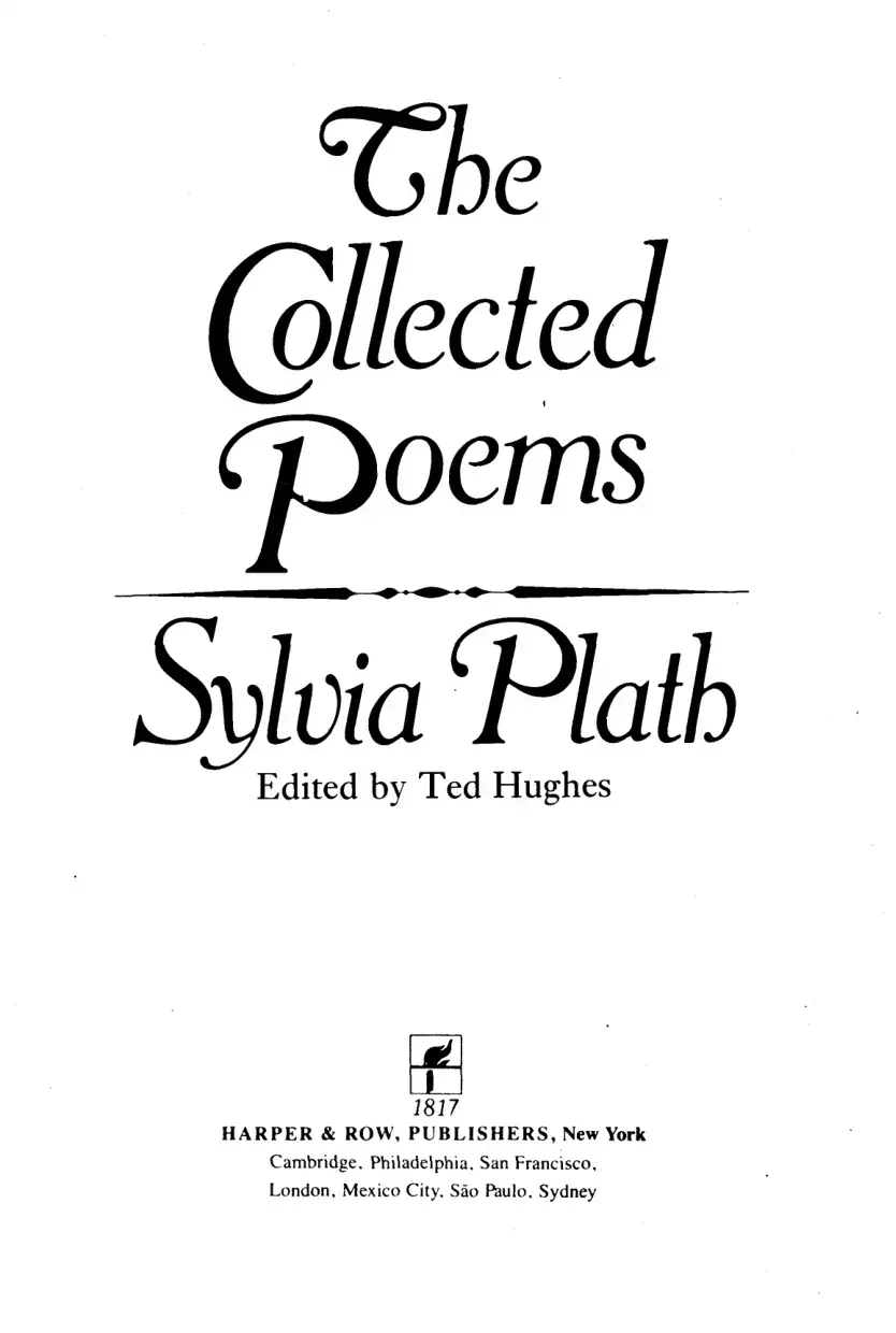 غلاف كتاب The Collected Poems