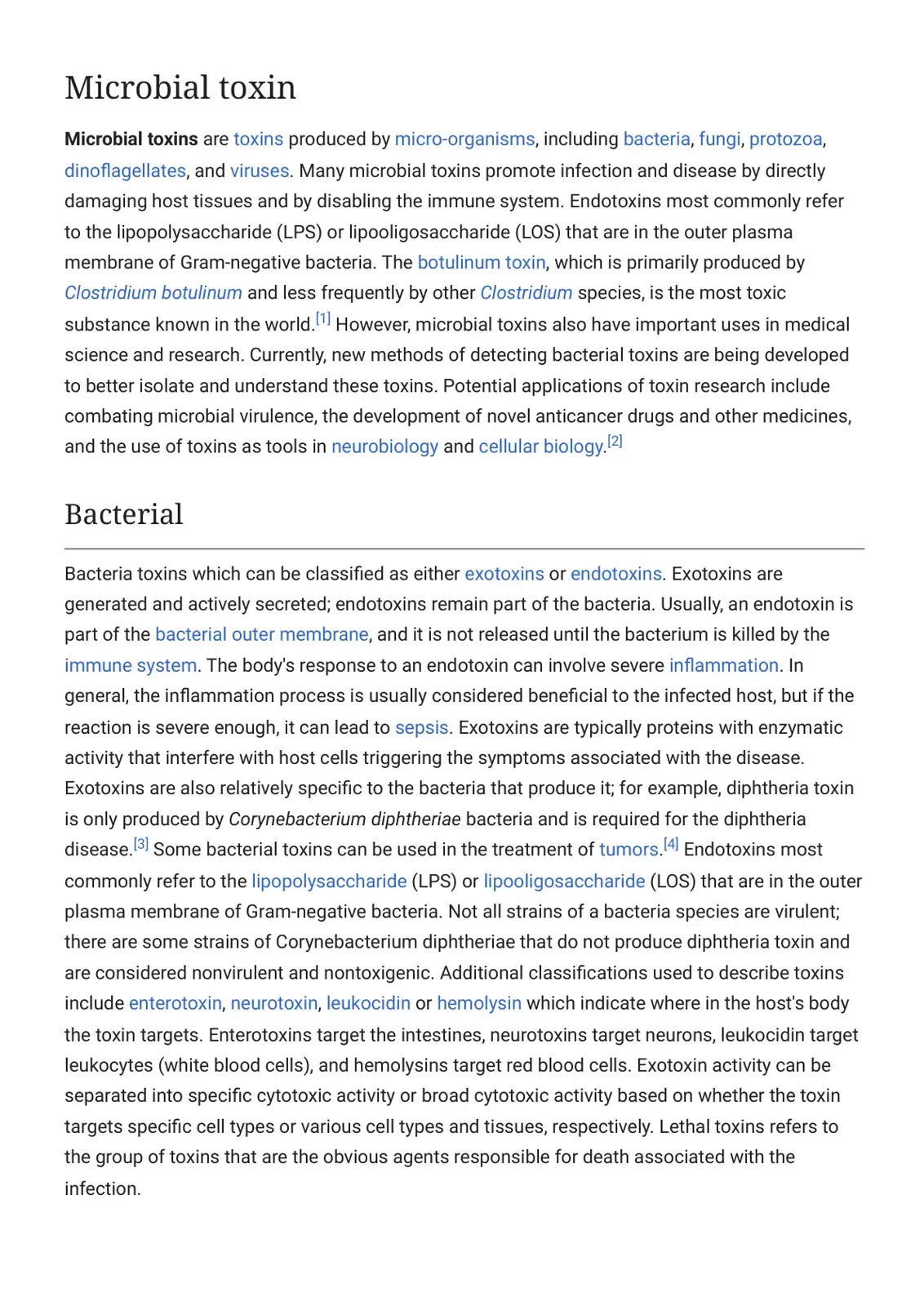 غلاف كتاب Microbial Toxin