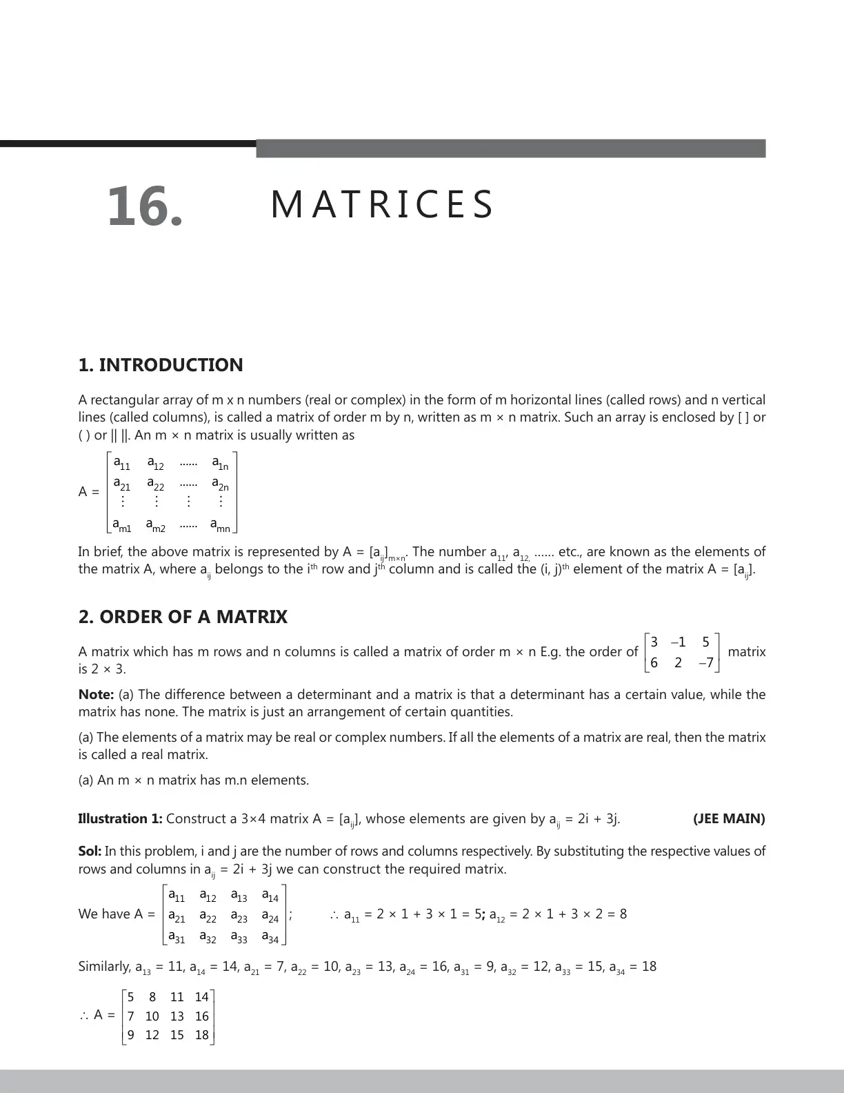 غلاف كتاب MATRICES