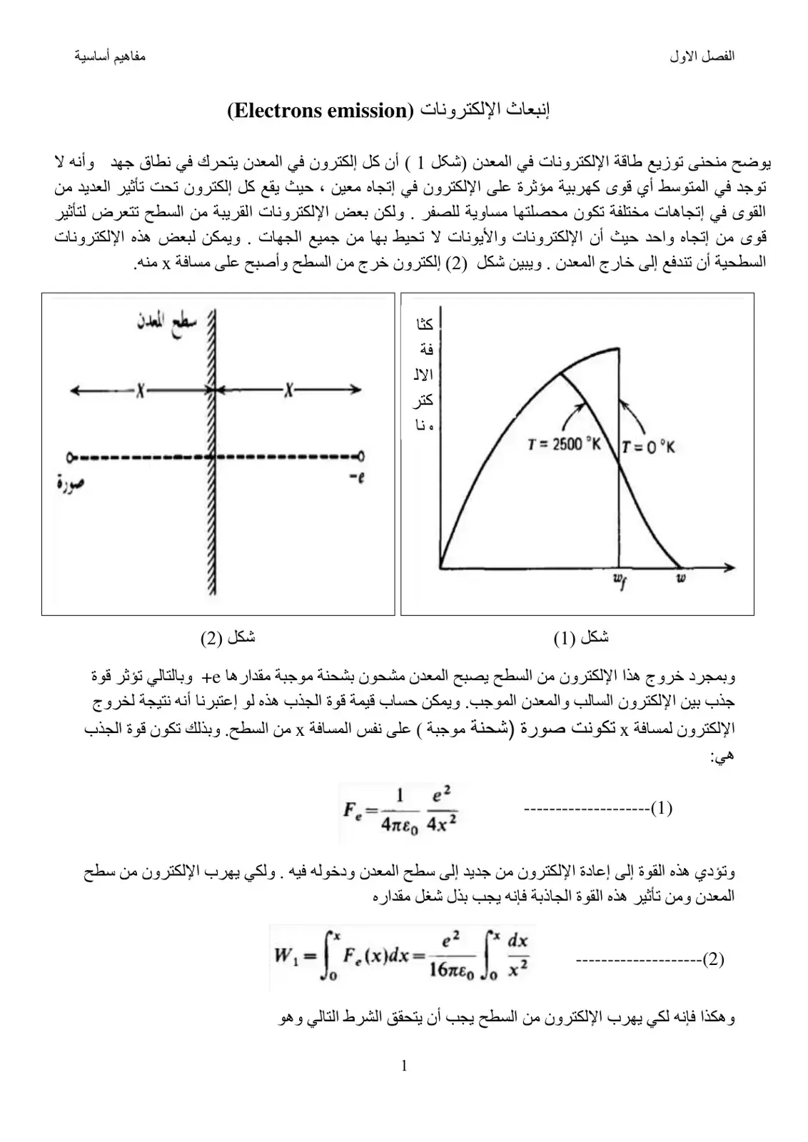 غلاف كتاب انبعاث الإلكترونات