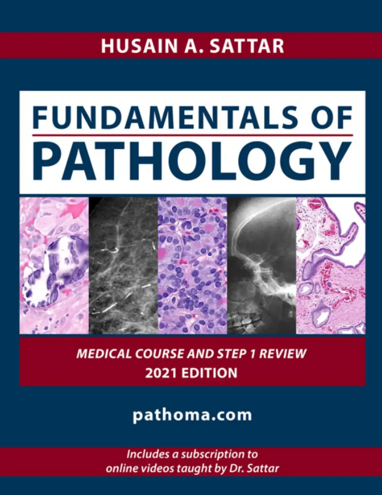 غلاف كتاب Fundamentals of Pathology - Medical Course and Step 1 Review - 2021 Edition