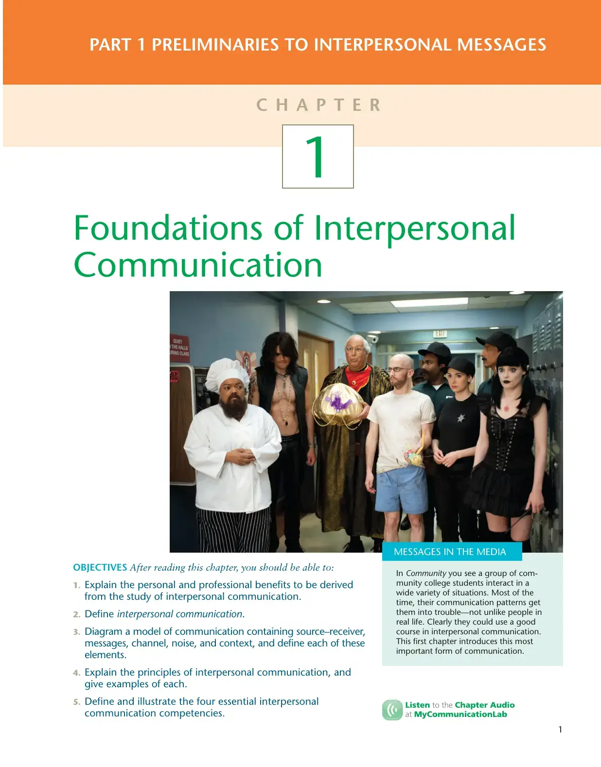 غلاف كتاب Foundations of Interpersonal Communication