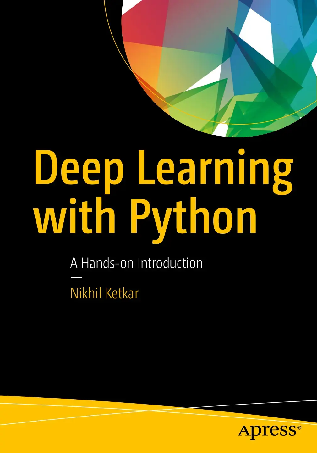 غلاف كتاب Deep Learning with Python
