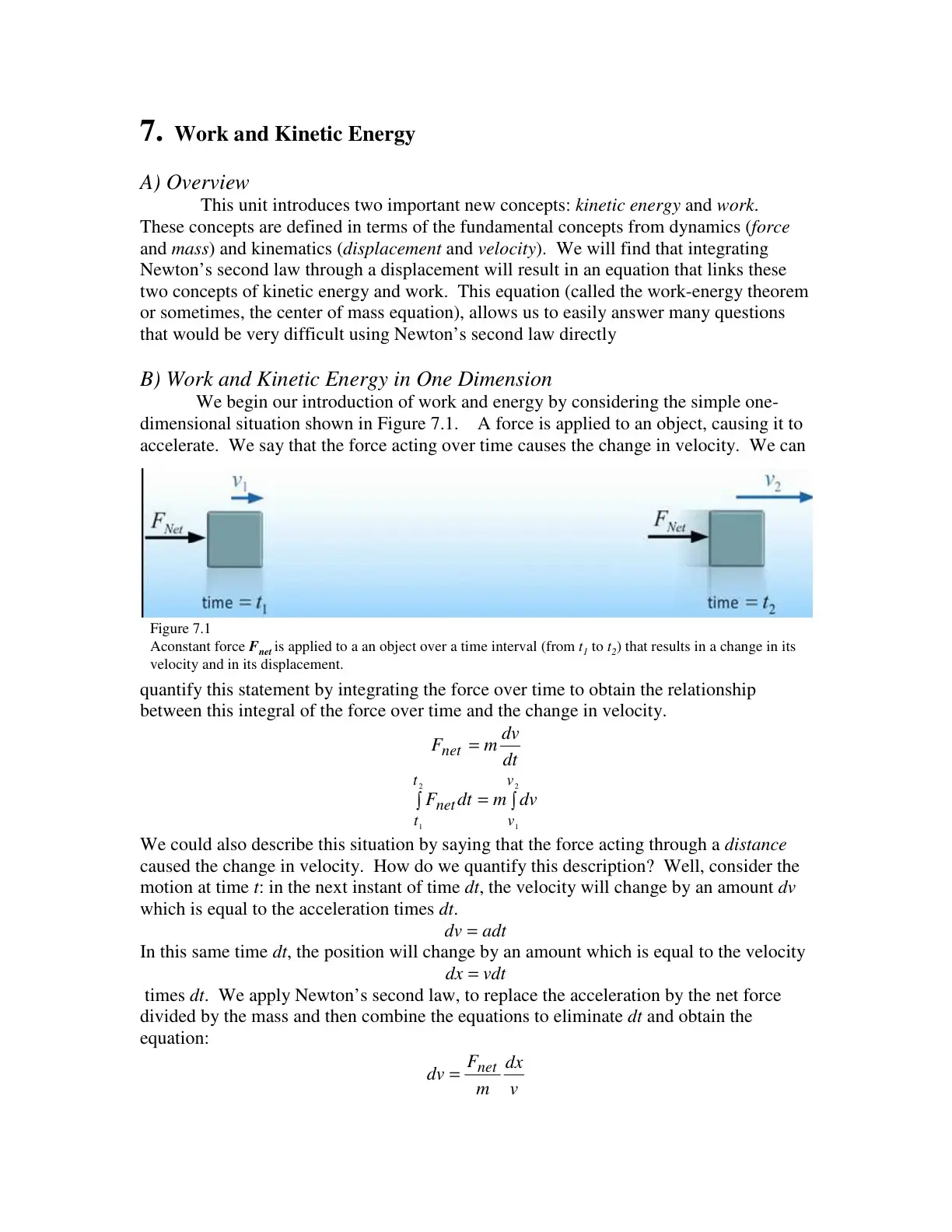 غلاف كتاب Work and Kinetic Energy