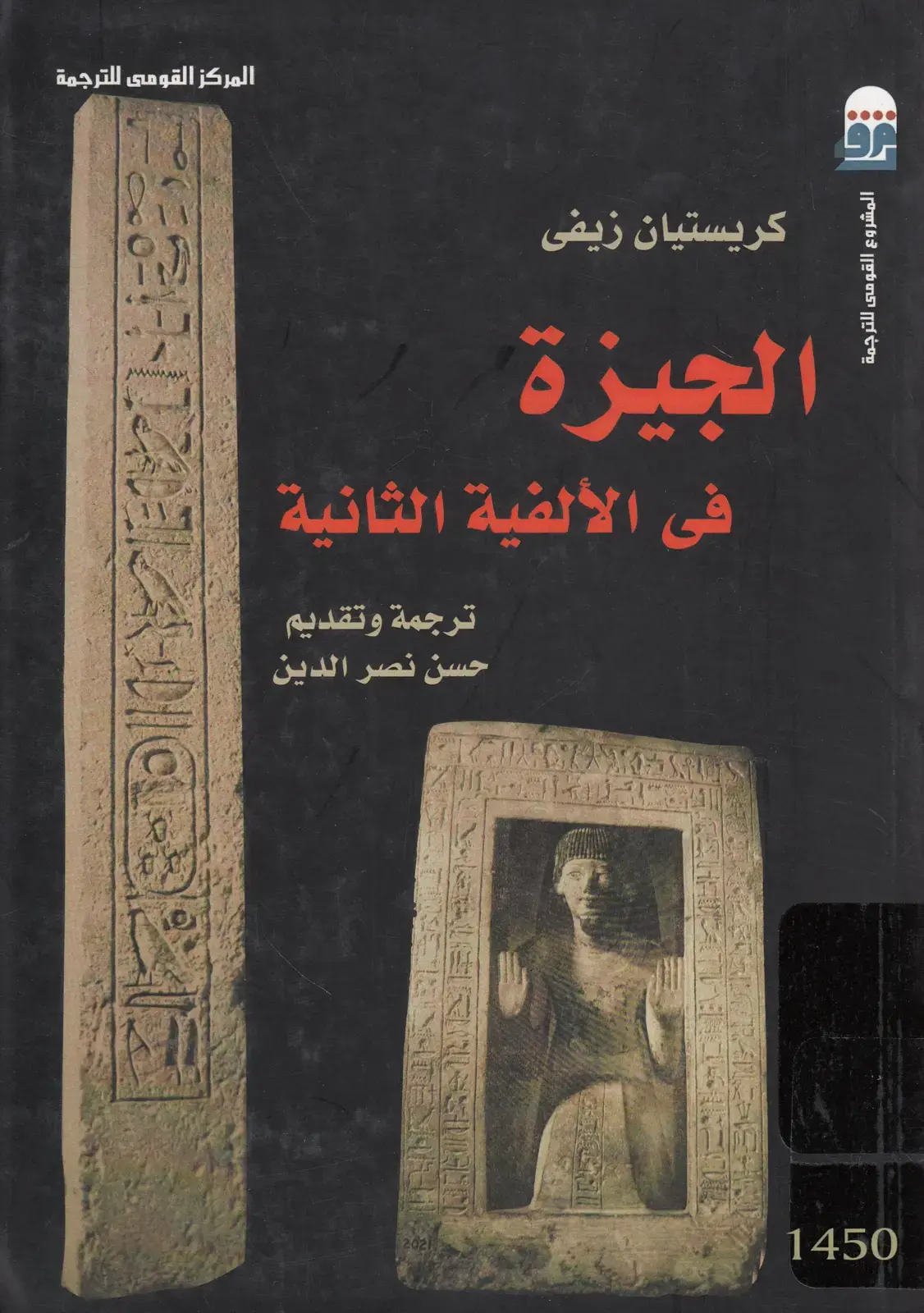 غلاف كتاب كريستيان زيفى: الجيزة في الألفية الثانية