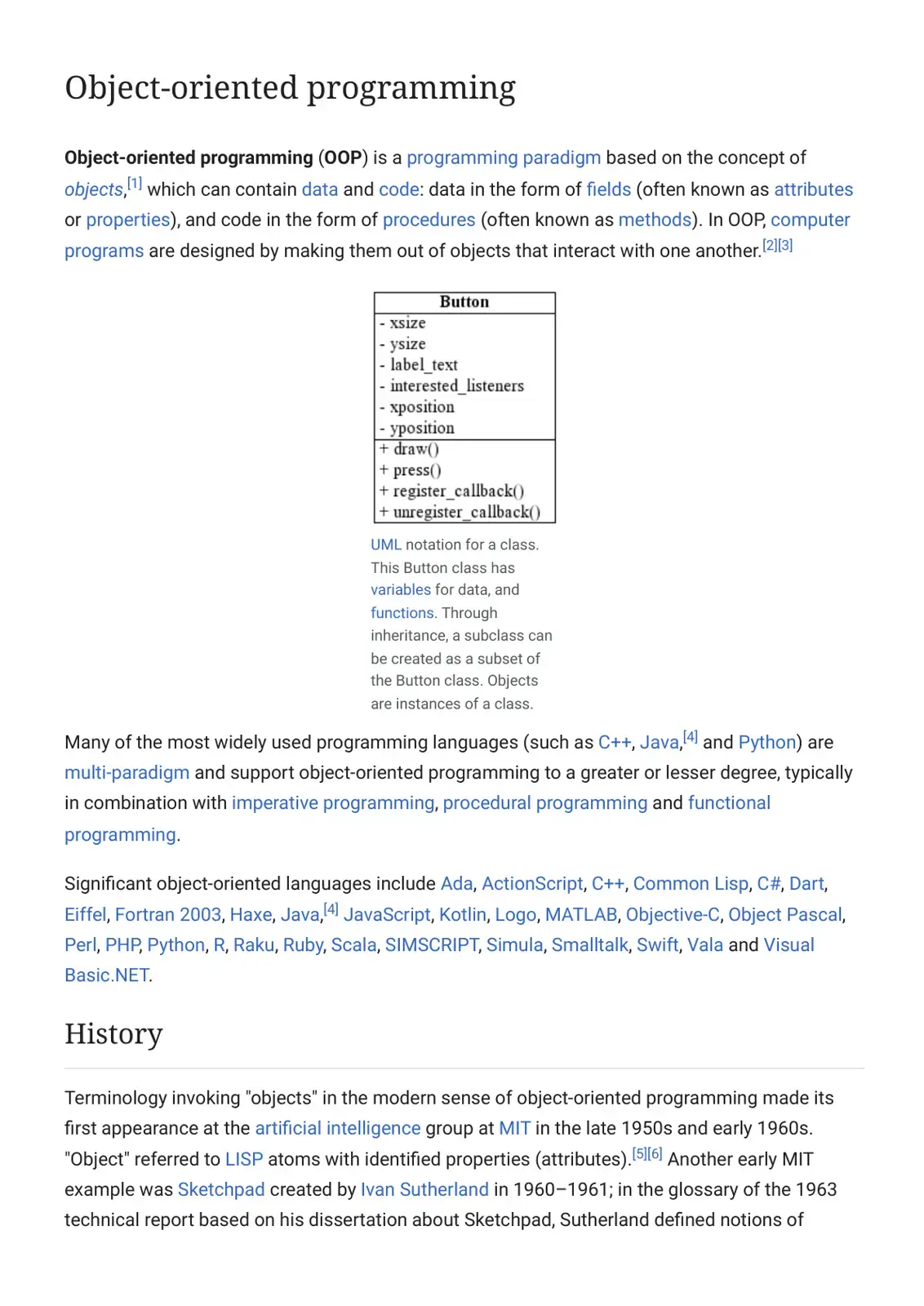 غلاف كتاب Object-Oriented Programming