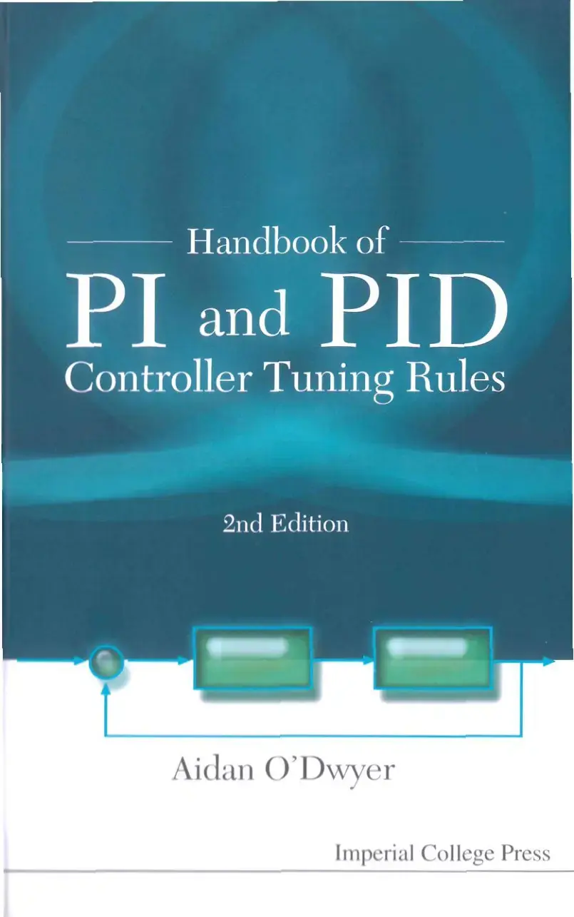 غلاف كتاب Handbook of PI and PID Controller Tuning Rules