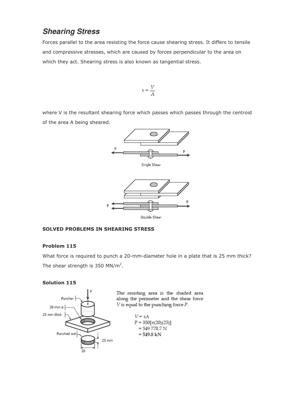 غلاف كتاب Shearing Stress