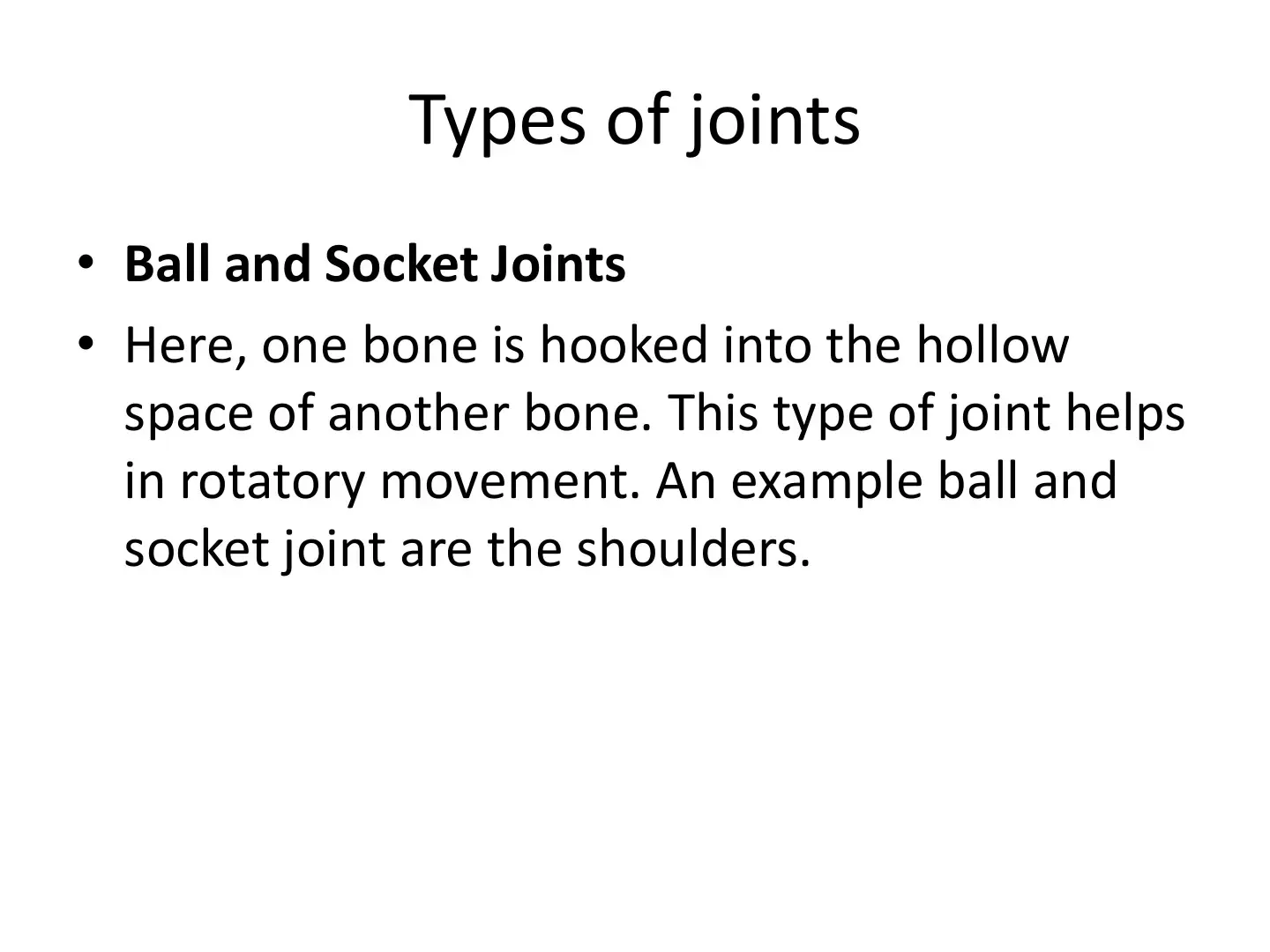 غلاف كتاب Types of joints