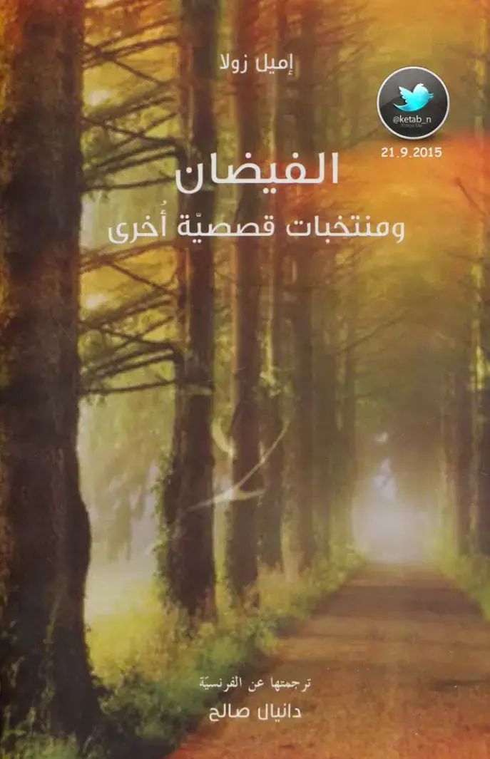 غلاف كتاب الفيضان ومنتخبات قصصية أخرى