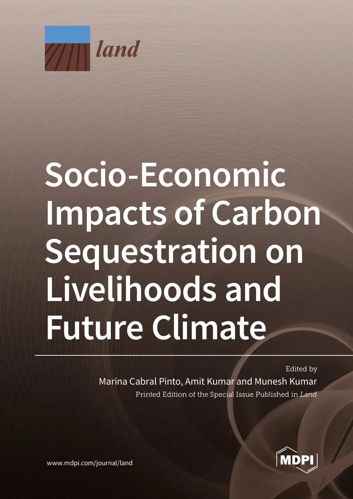 غلاف كتاب Socio-Economic Impacts of Carbon Sequestration on Livelihoods and Future Climate