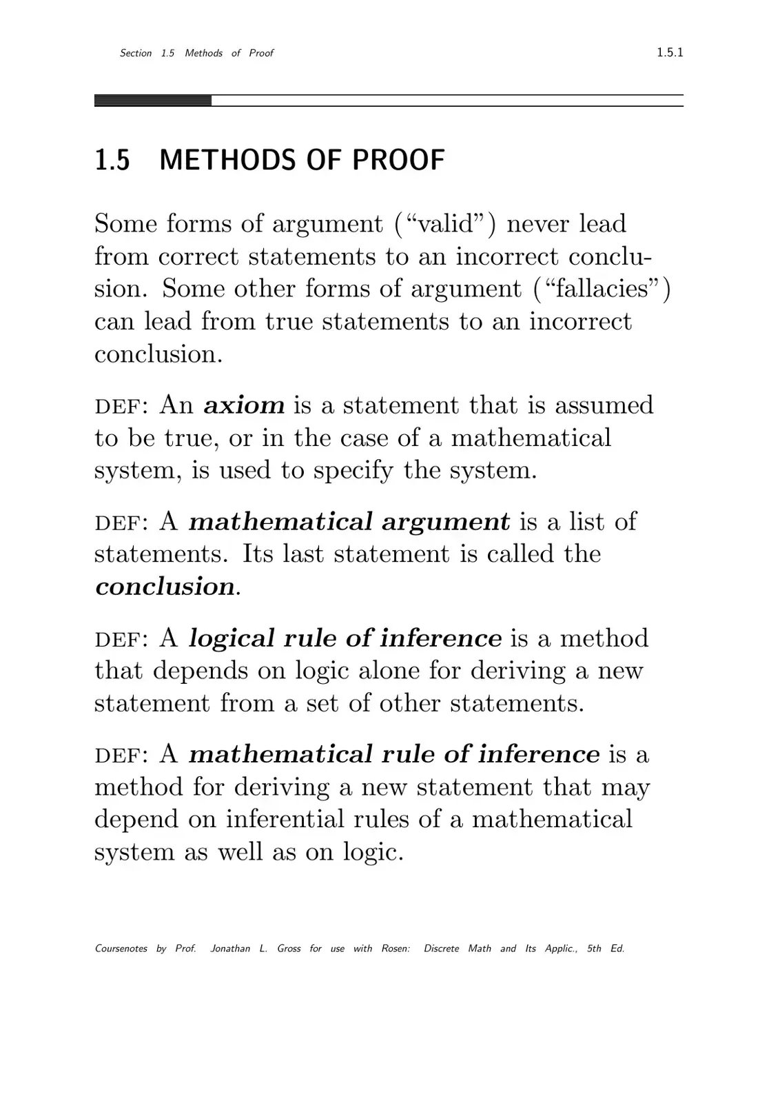 غلاف كتاب Discrete Mathematics and Its Applications