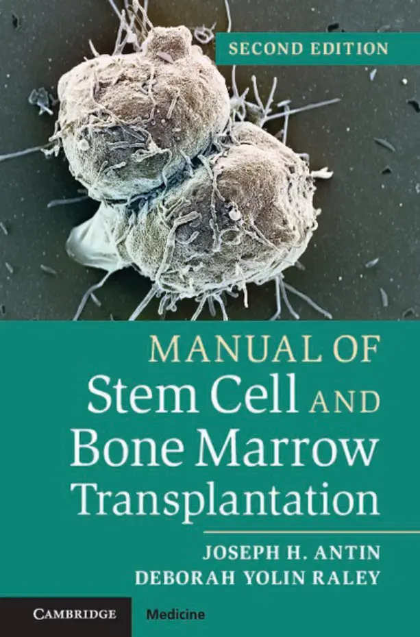 غلاف كتاب Manual of Stem Cell and Bone Marrow Transplantation
