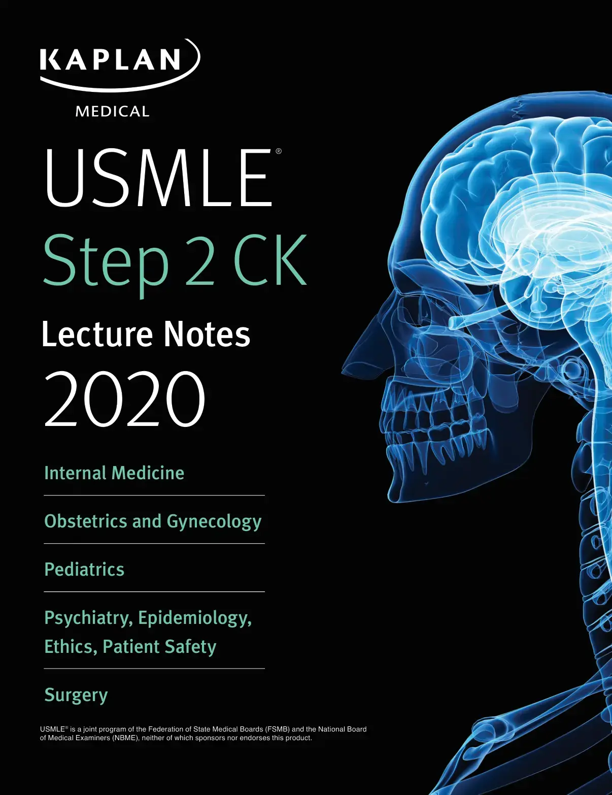 غلاف كتاب USMLE Step 2 CK Lecture Notes 2020
