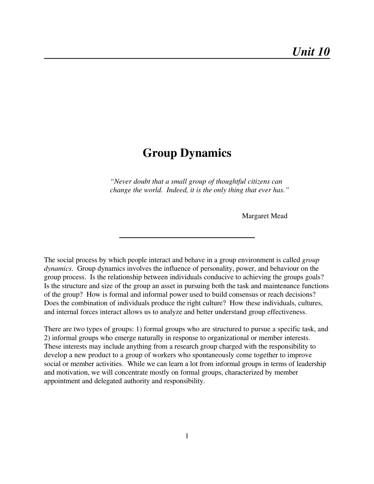 غلاف كتاب Group Dynamics
