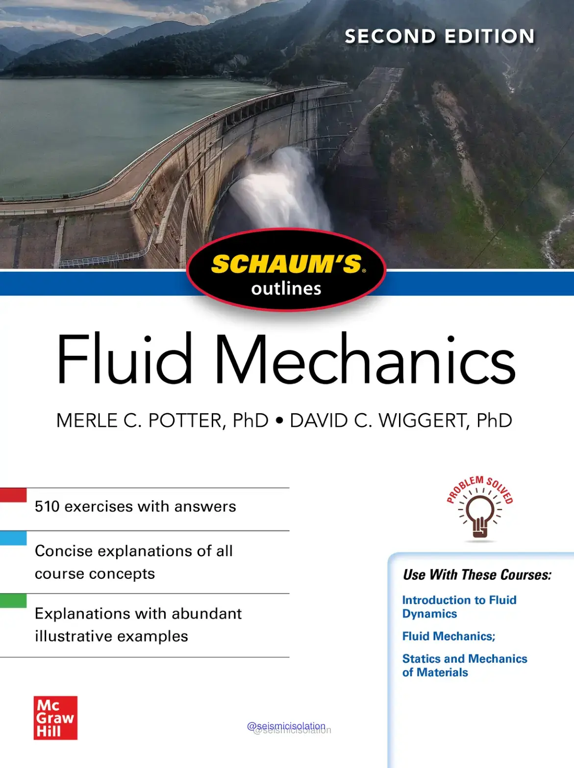 غلاف كتاب Schaum's Outlines Fluid Mechanics