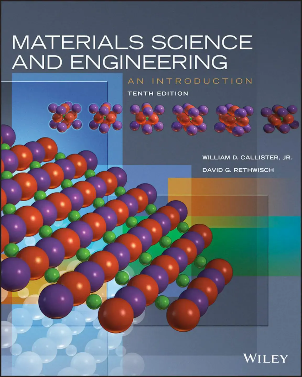 غلاف كتاب Materials Science and Engineering: An Introduction, Tenth Edition
