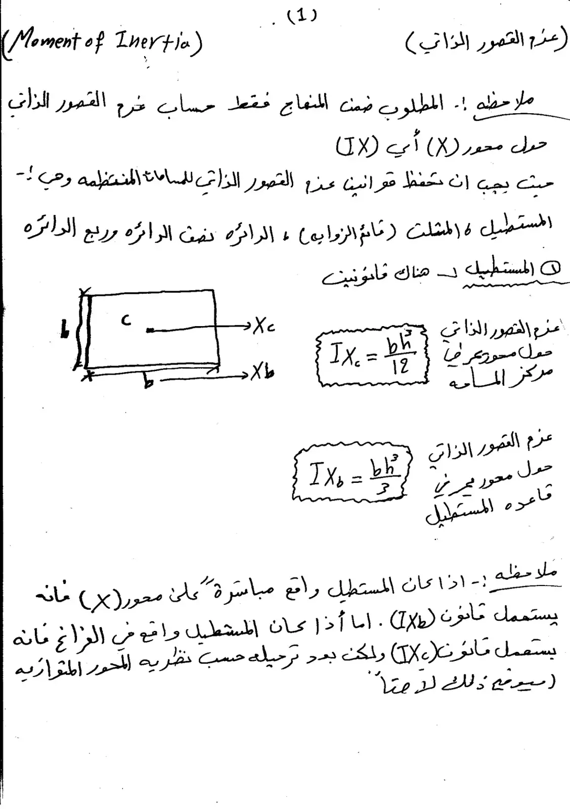 غلاف كتاب عدم القصور الذاتي (Moment of Inertia)