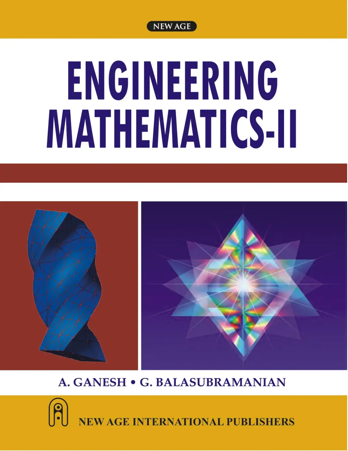 غلاف كتاب NEW AGE ENGINEERING MATHEMATICS-II