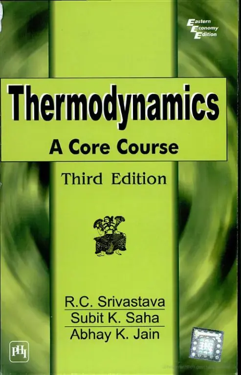 غلاف كتاب Thermodynamics A Core Course
