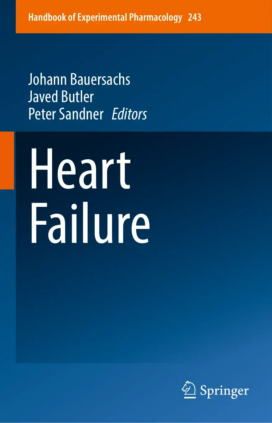 غلاف كتاب Heart Failure – Handbook of Experimental Pharmacology 243