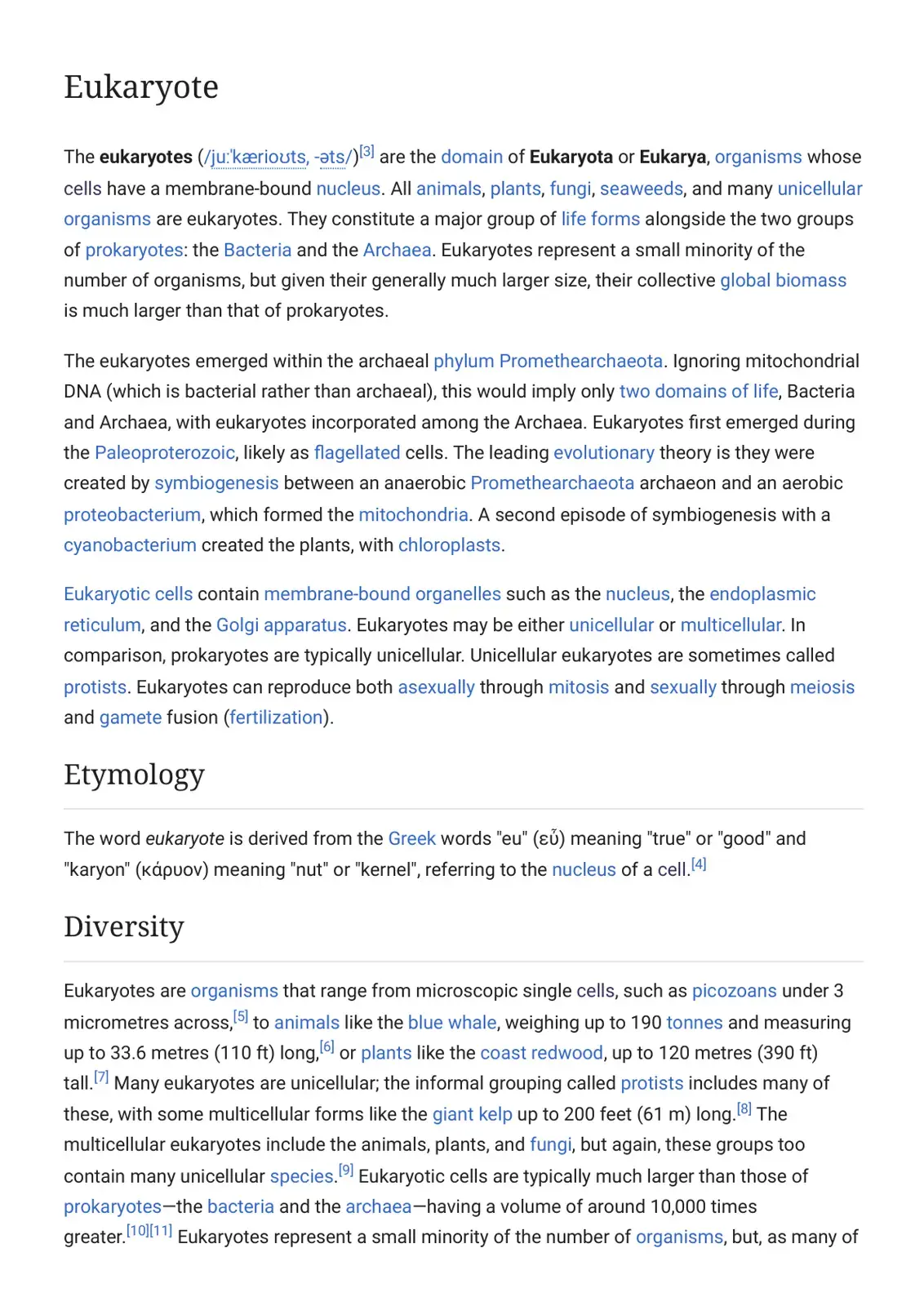 غلاف كتاب Eukaryote