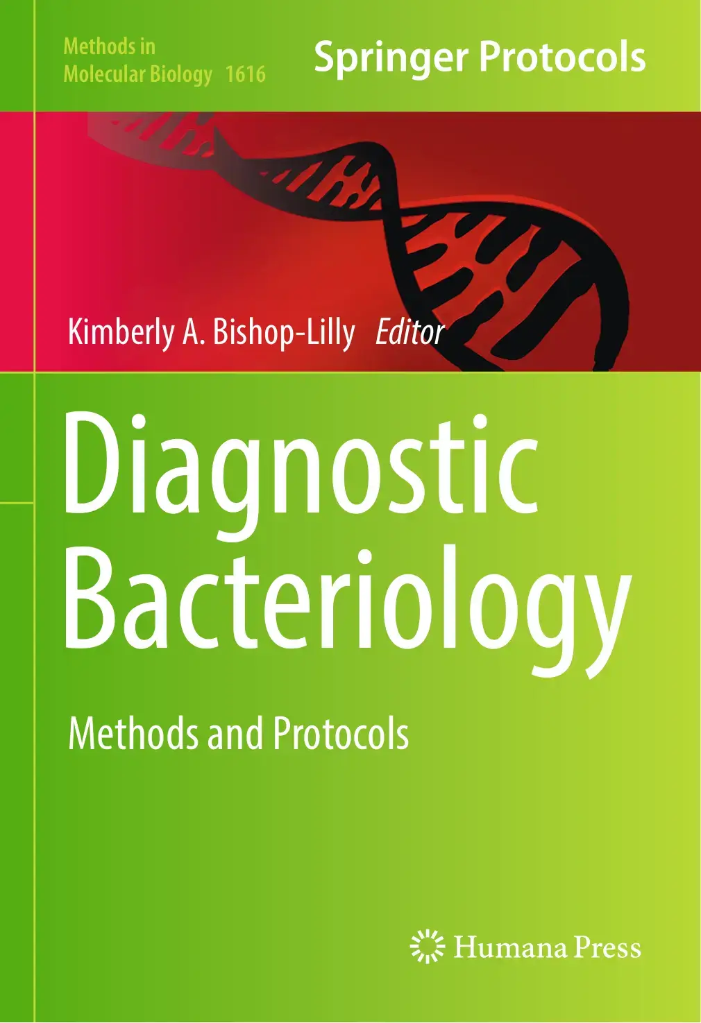 غلاف كتاب Diagnostic Bacteriology Methods and Protocols