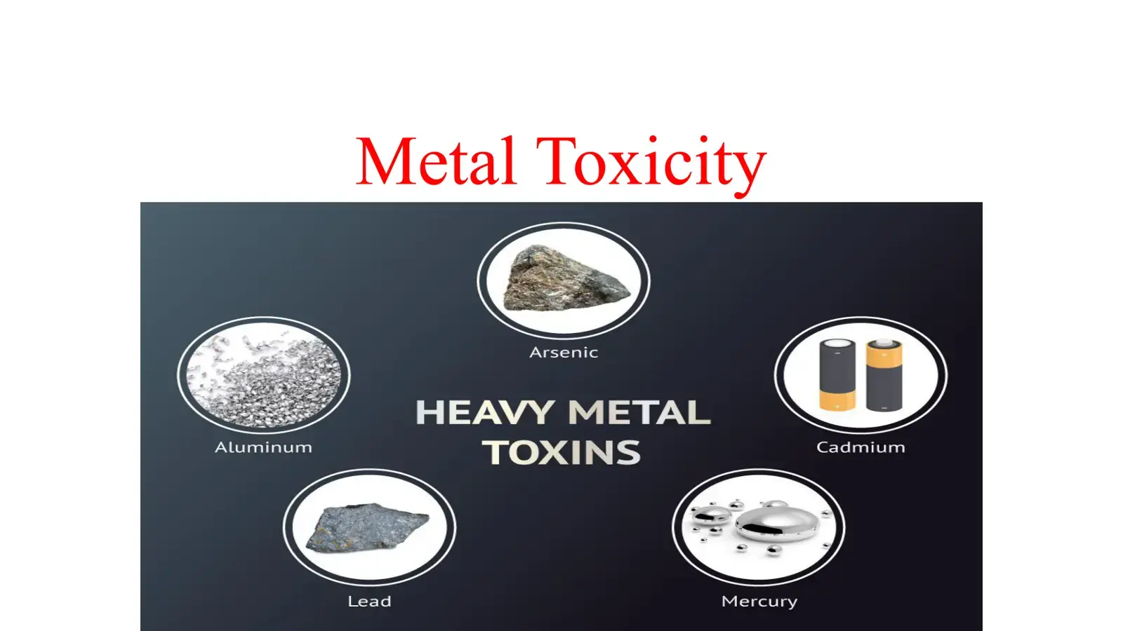 غلاف كتاب Heavy Metal Toxins